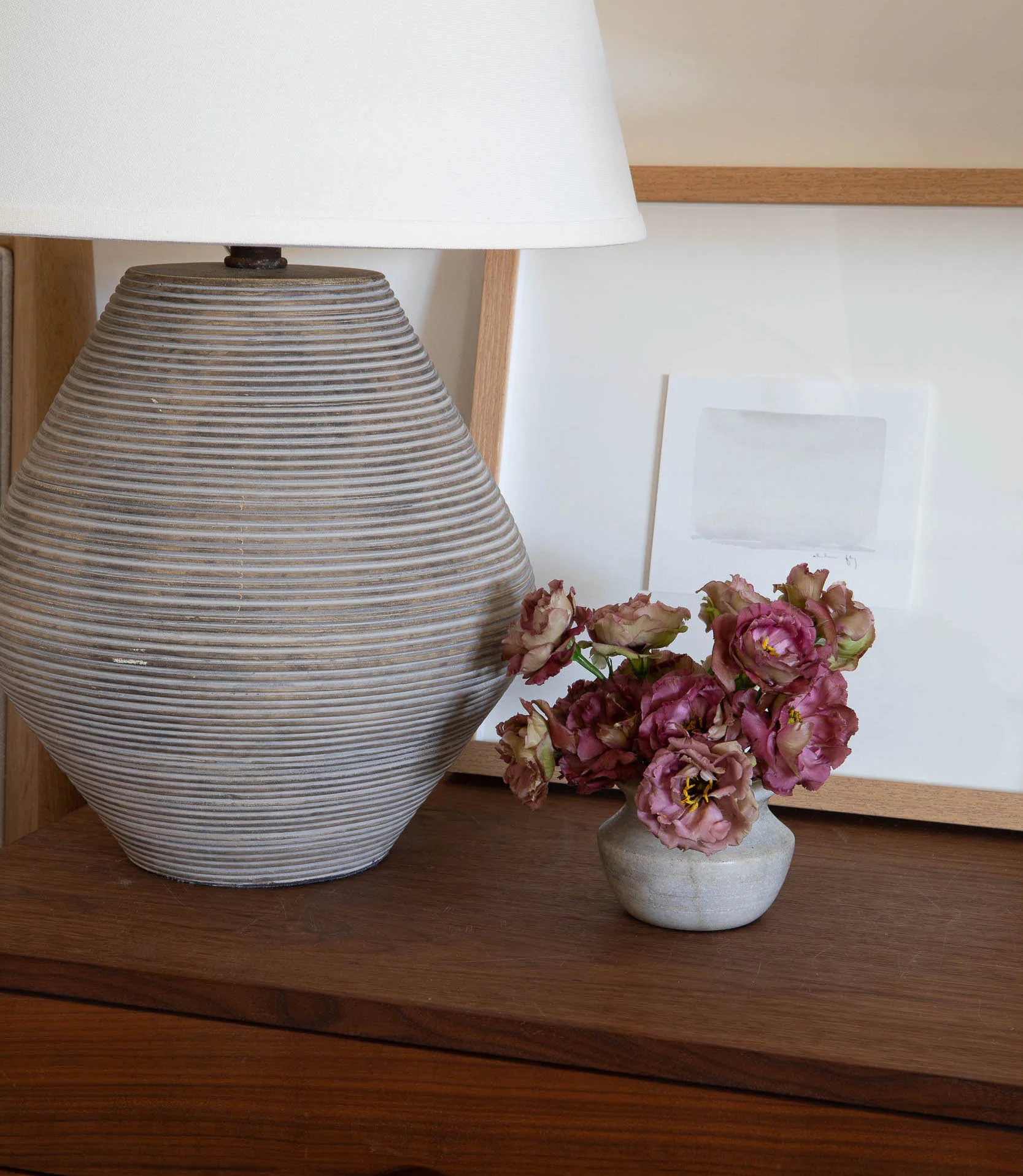 White Marble Vase