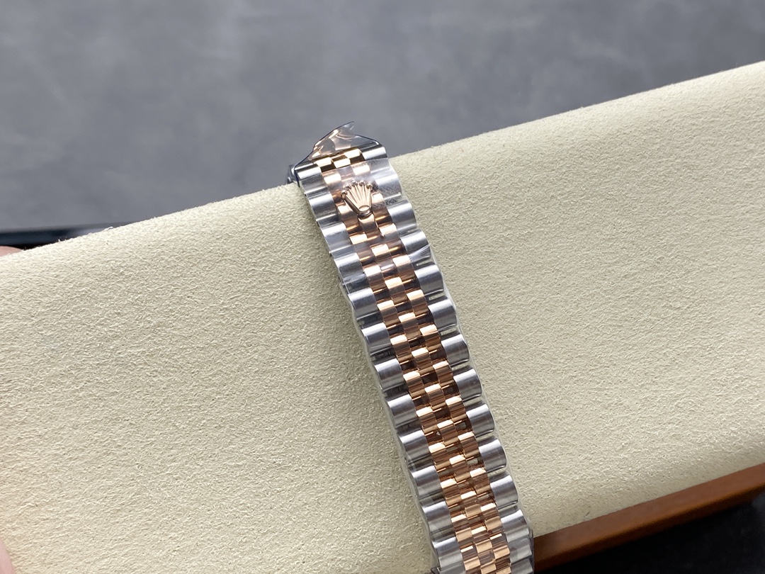 Rolex Datejust 31mm Stainless Steel and Rose Gold 278381RBR Mop Diamond Jubilee