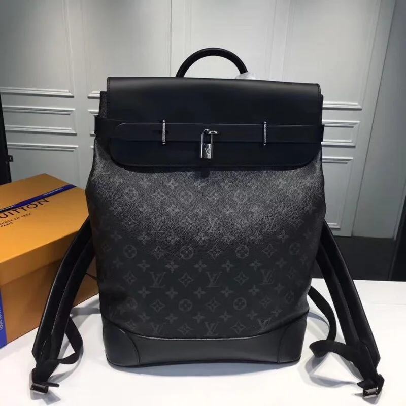 Louis Vuitton Steamer Backpack M44052 Black