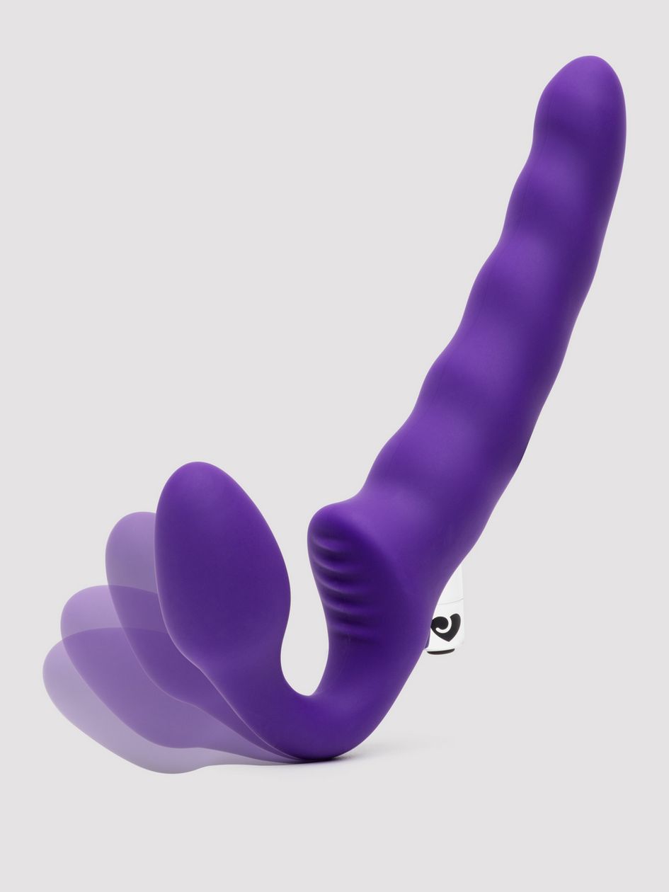 Lovehoney Deep Dive Posable Rechargeable Vibrating Strapless Strap-On