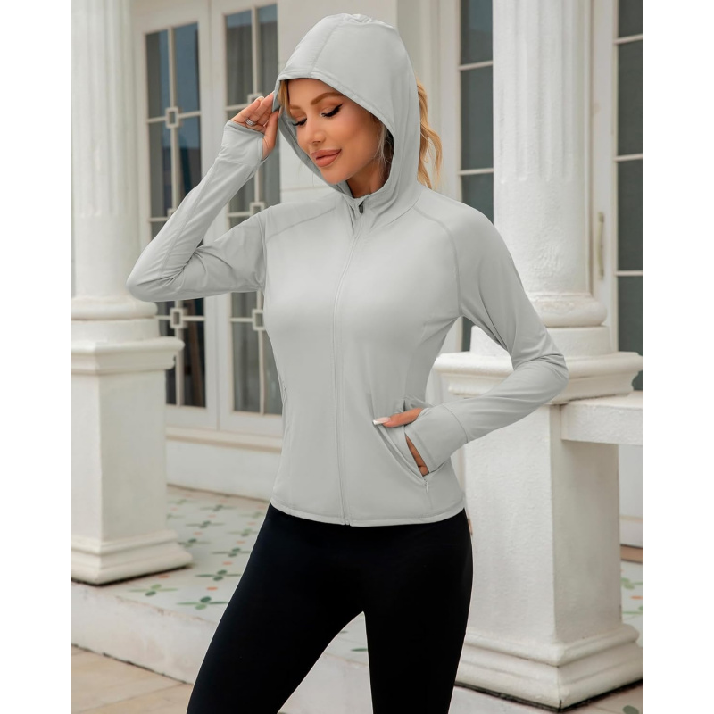 AURETOP Women's Sun Protection Hoodie Jacket