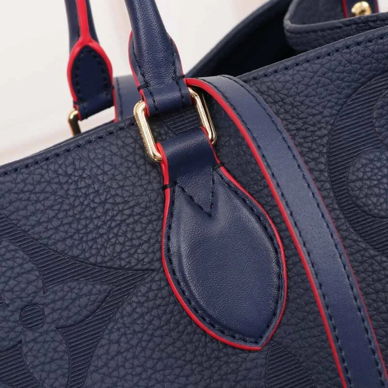 Louis Vuitton Onthego Gm-M45320 41Cm Blk/Blue/Red