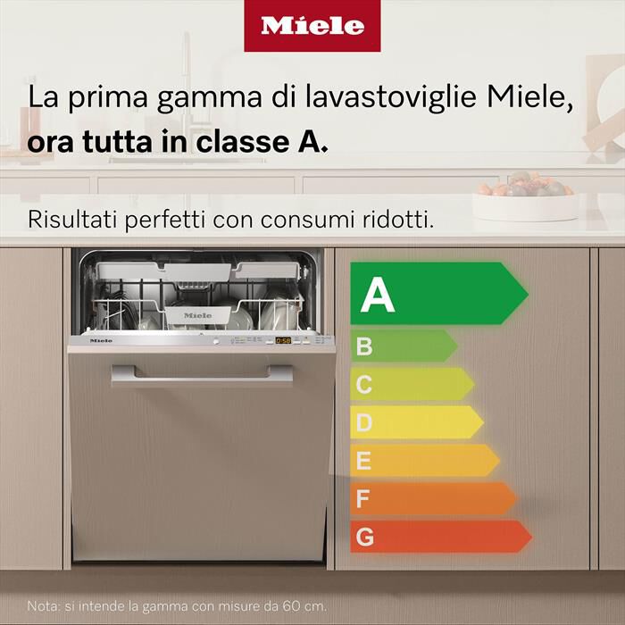 MIELE - Lavastoviglie G 5611 I ACTIVE Classe A 13 coperti-CleanSteel
