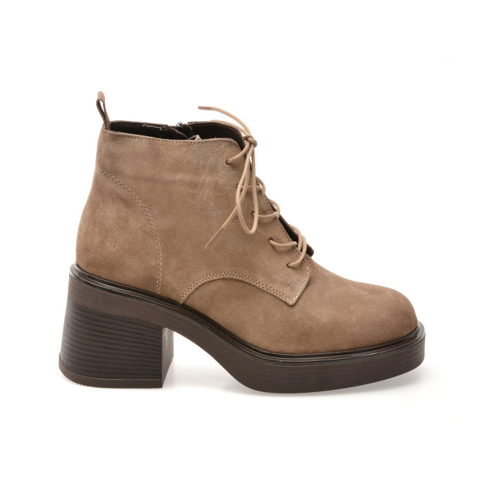 Ghete GRYXX gri, 3772512, din piele intoarsa
