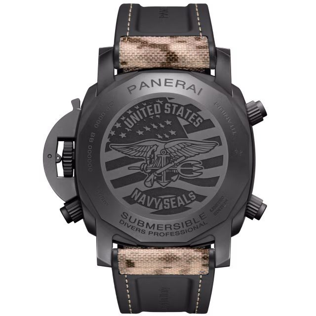 Submersible Chrono Navy SEALs Titanio