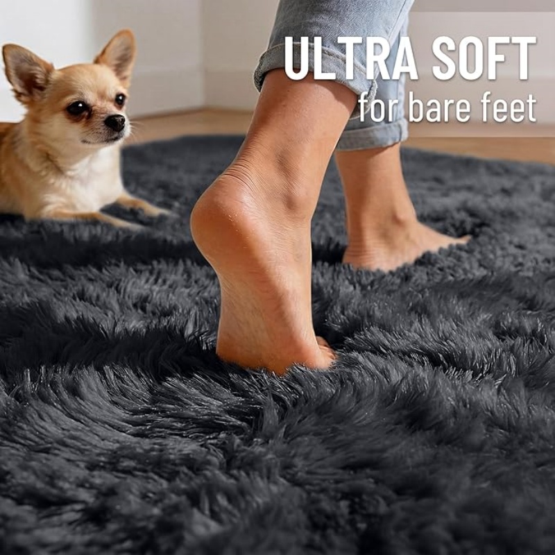 6x9 Machine Washable Large Area Rugs for Living Room, Bedroom