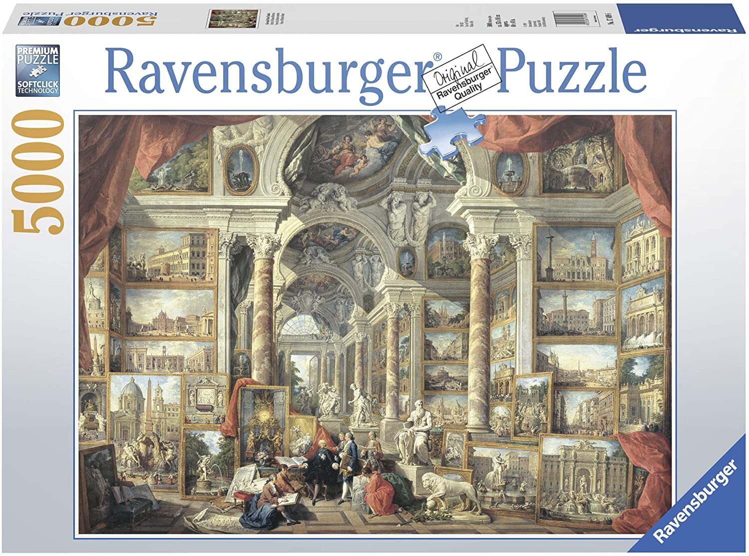 Views of Modern Rome 5000 Piece Puzzle