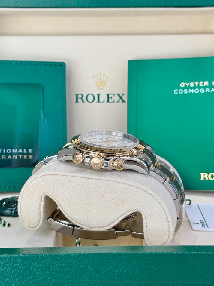 Rolex Daytona Steel & Gold White Dial 116503