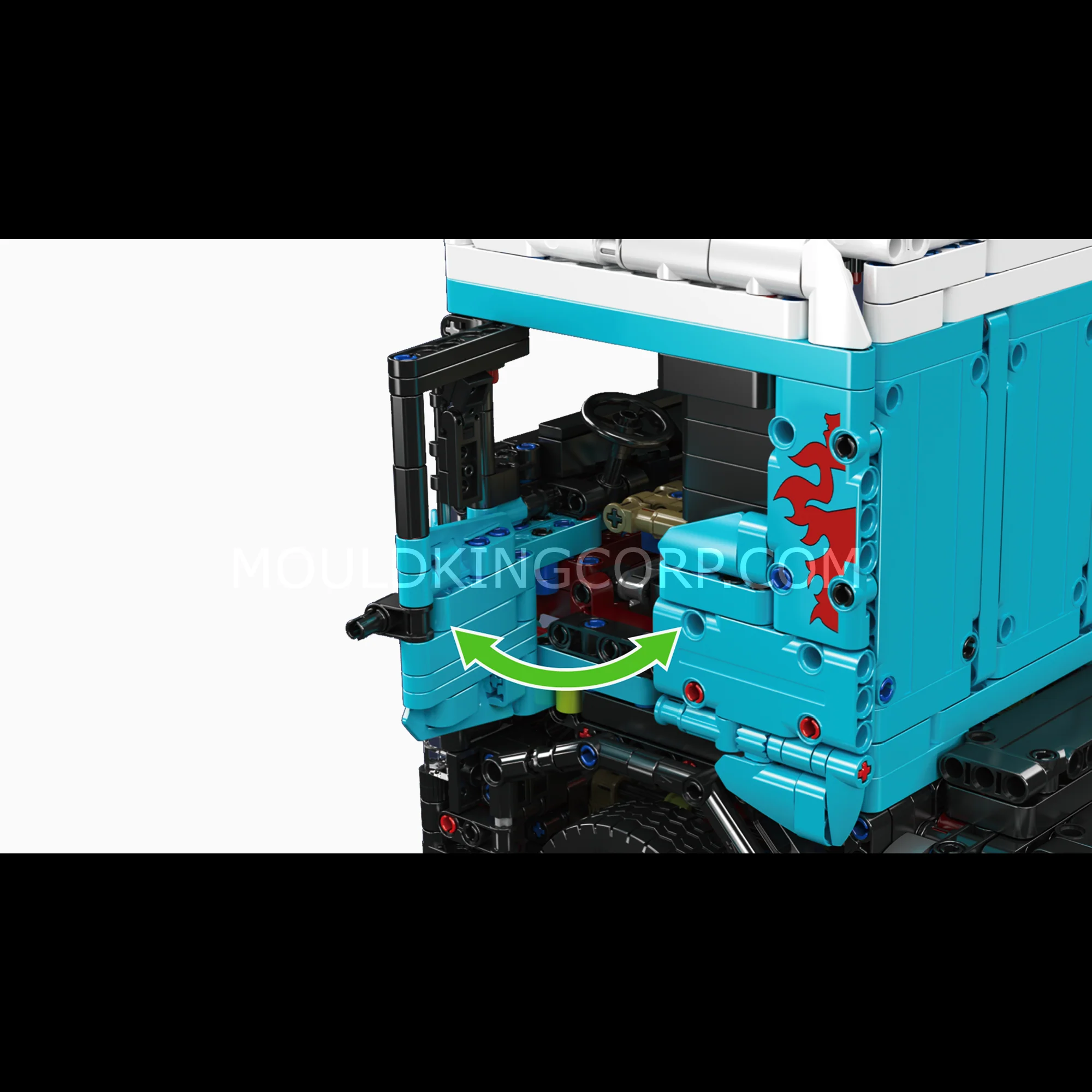 Mould King 13203 Scania Semi-Truck Model Building Set | 2,060 Pcs