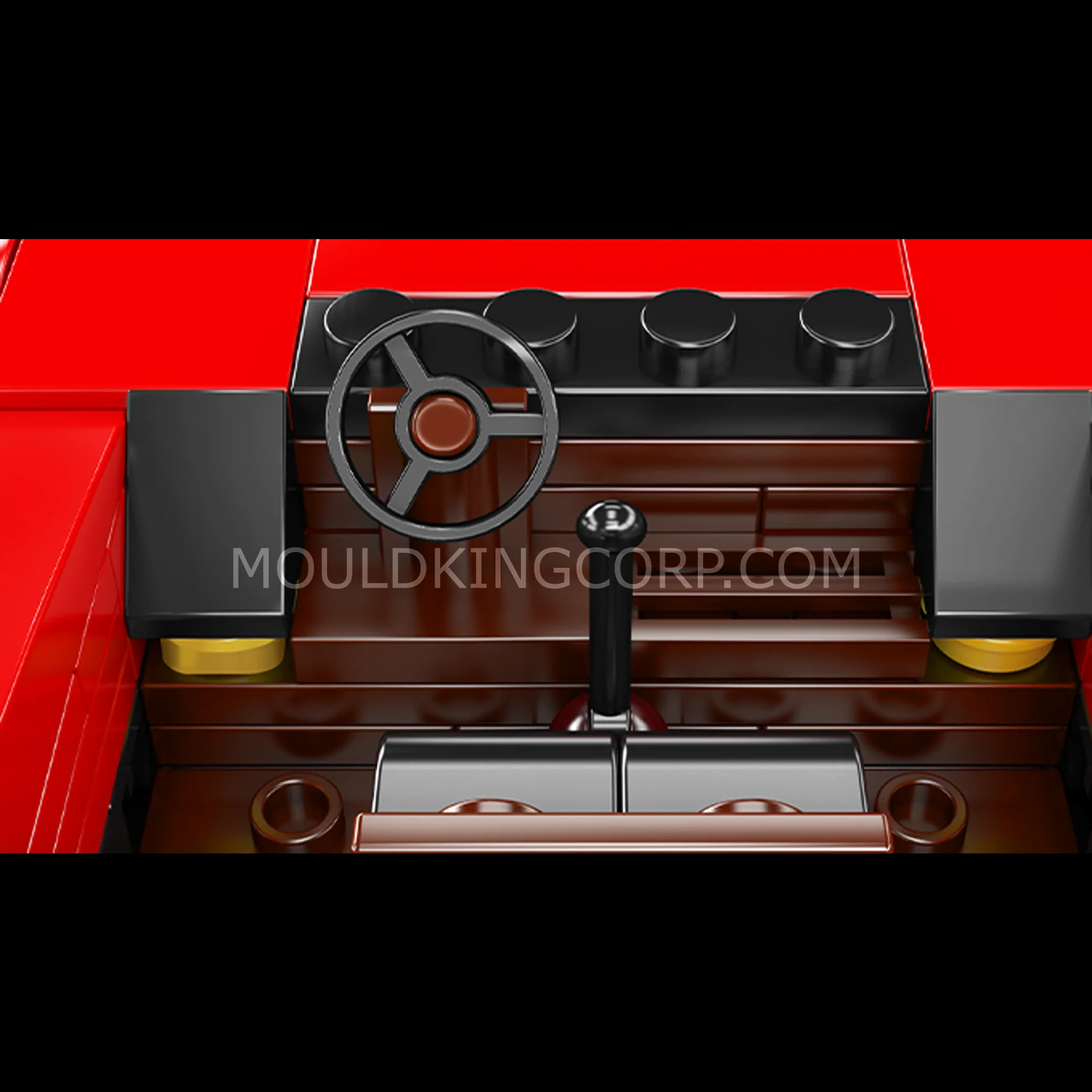 MOULD KING 27038 Rosso Corsa F40 Car Model Building Set | 338 PCS