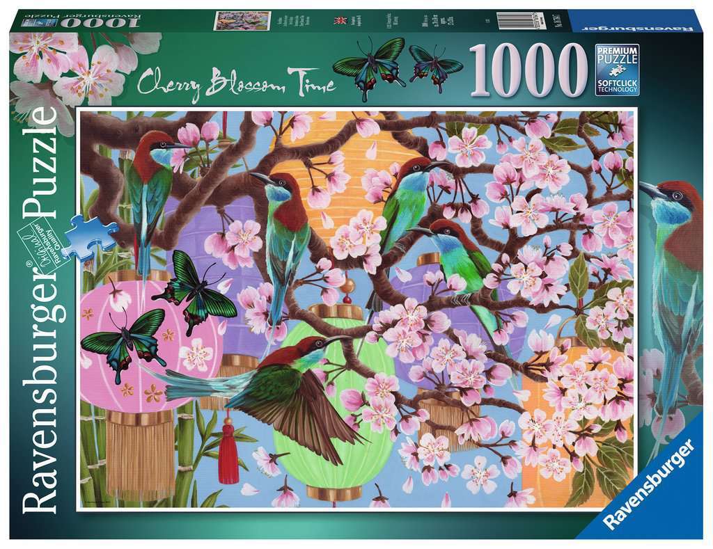 Cherry Blossom Time 1000 Piece Puzzle