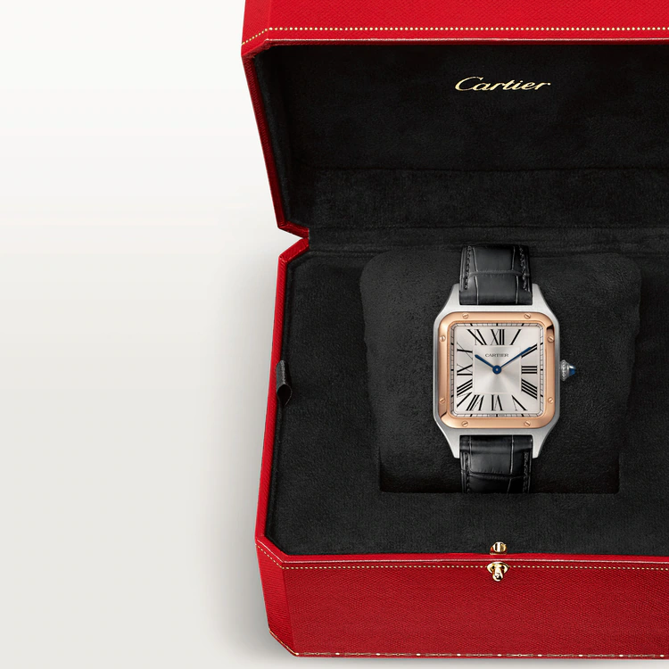 SANTOS-DUMONT RoseGoldMix 43.5mm