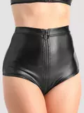 Lovehoney Fierce Wet Look High-Waisted Knickers