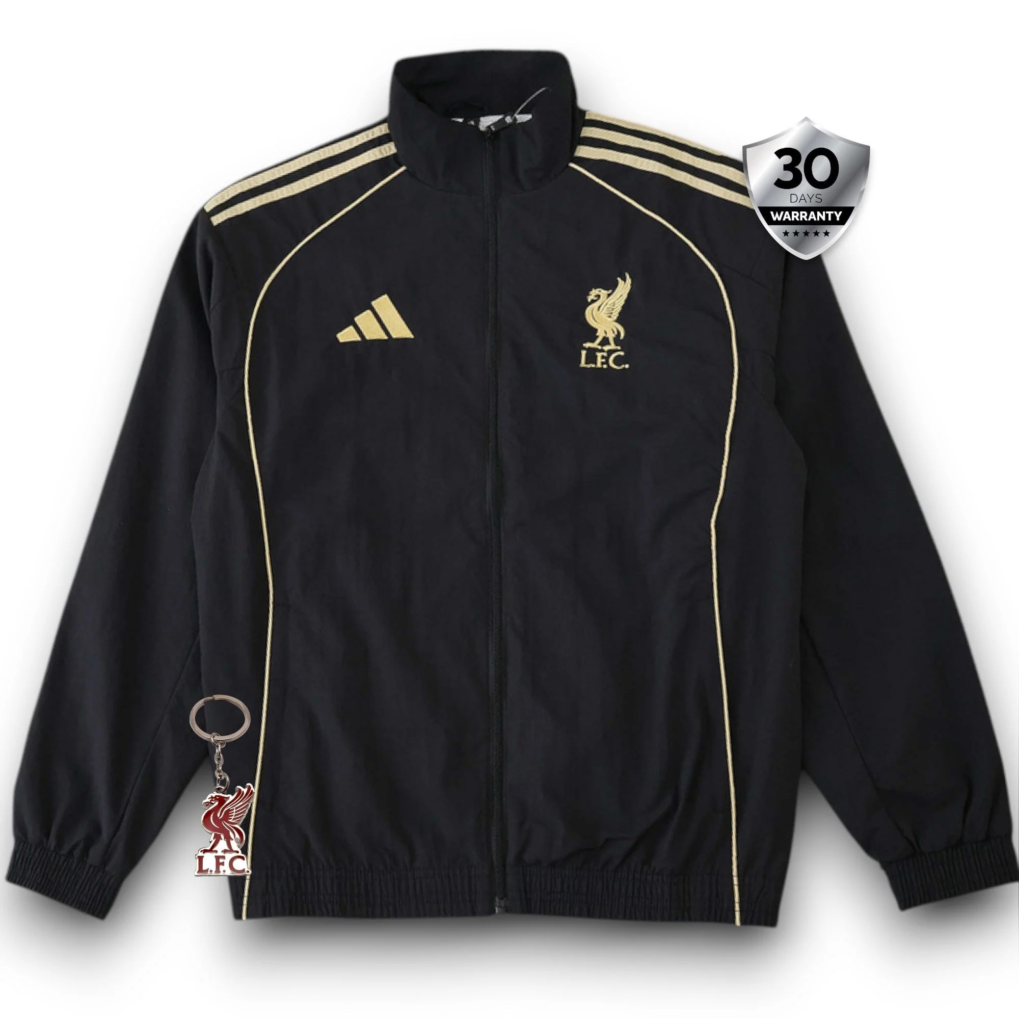 Liverpool Windbreaker Black 2025