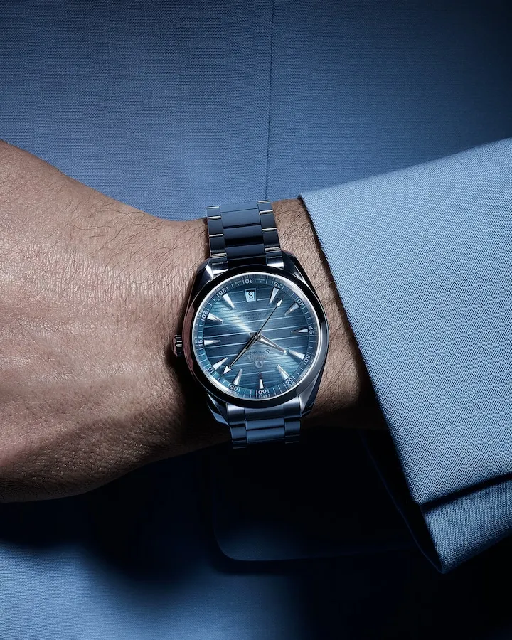 OMEGA SEAMASTER AQUA TERRA 150M 41 MM, STEEL ON STEEL