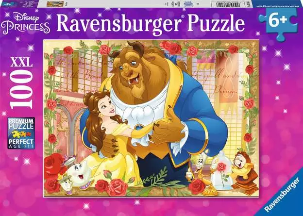 Children’s Jigsaw Puzzle Belle & Beast - 100 XXL Pieces Puzzle