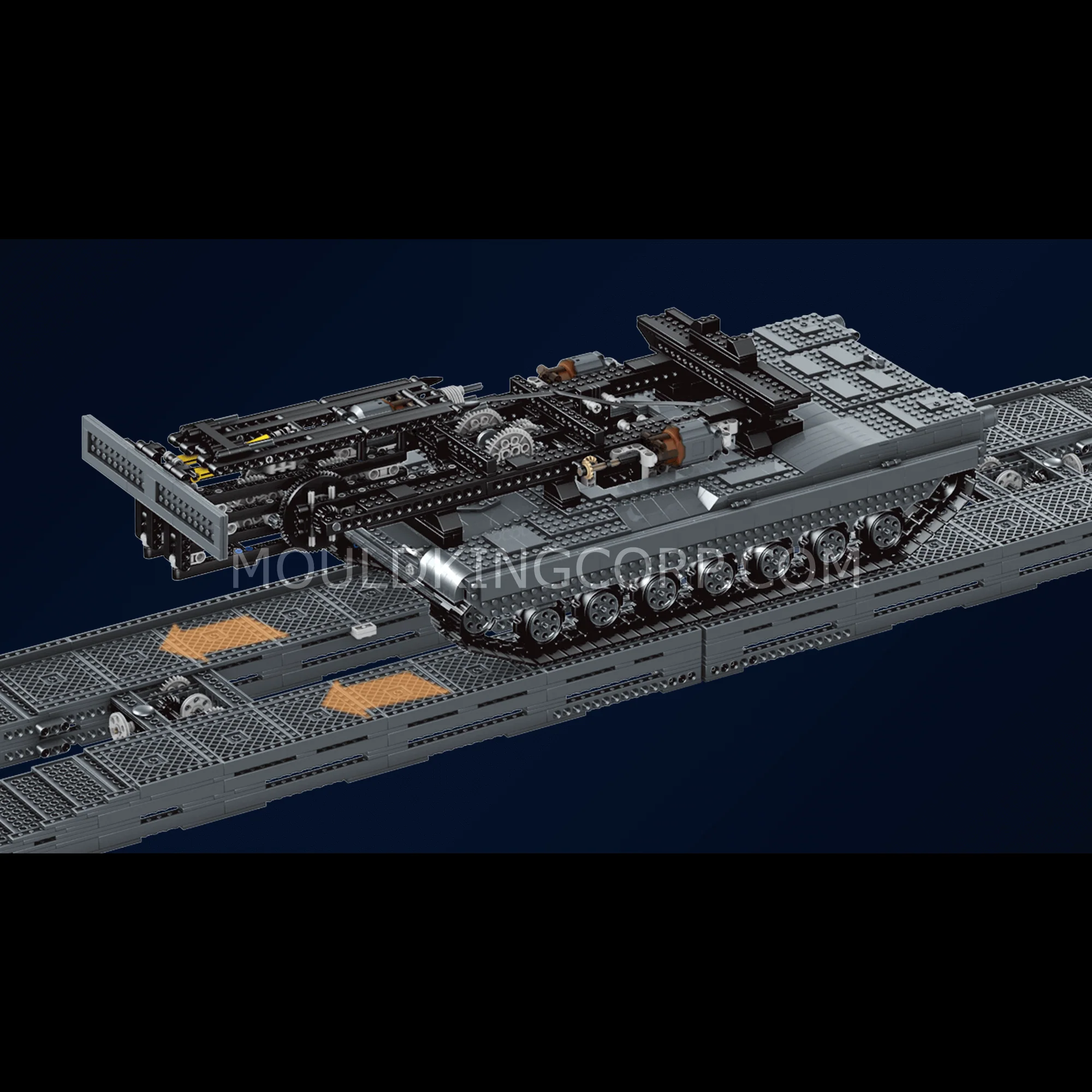 MOULD KING 20002 Assault Bridge Layer Remote Controlled Building Set | 2,388 PCS