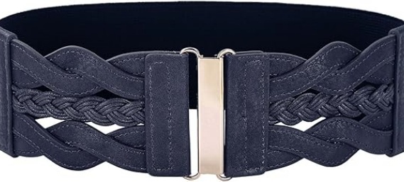 BELTIQUE Women's Elastic Wide Belts Vintage Stretchy Belt