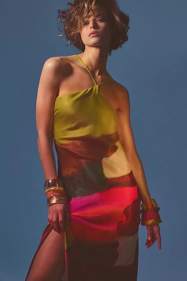 Slip Dress CHARTREUSE