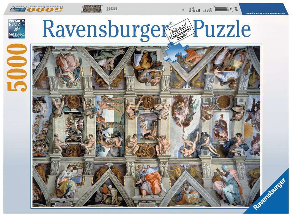 Sistine Chapel 5000 Piece Puzzle