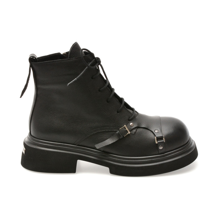 Ghete GRYXX negre, 3642600, din piele naturala
