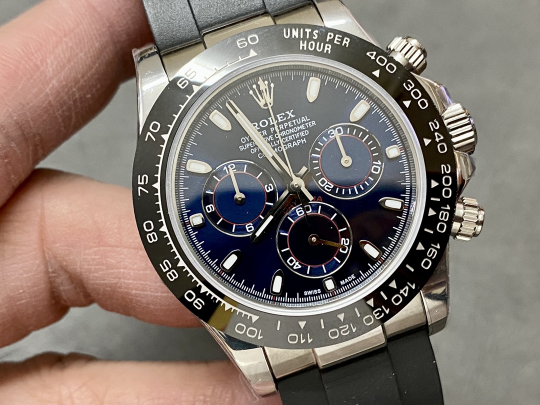 Rolex Daytona Cosmograph 116519 Blue Dial 40mm Mens Replica Watch