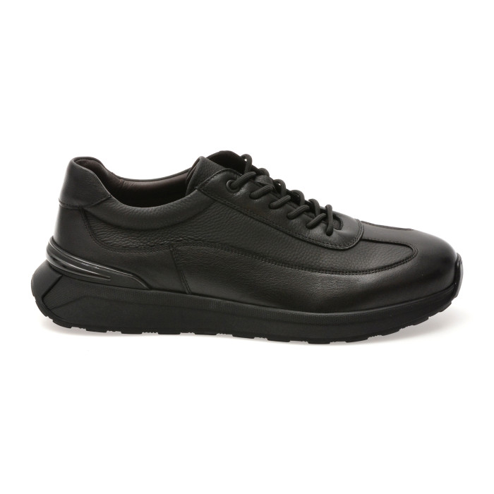 Pantofi sport EPICA negri, 312A, din piele naturala
