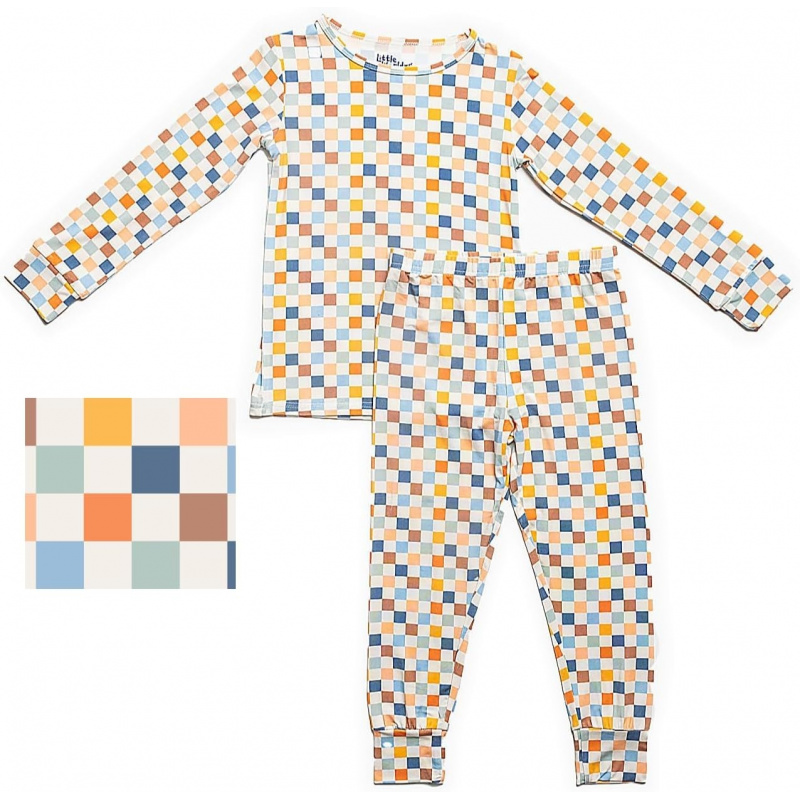 VAELIRAEL Viscose from Bamboo Toddler Pajamas Long Sleeve