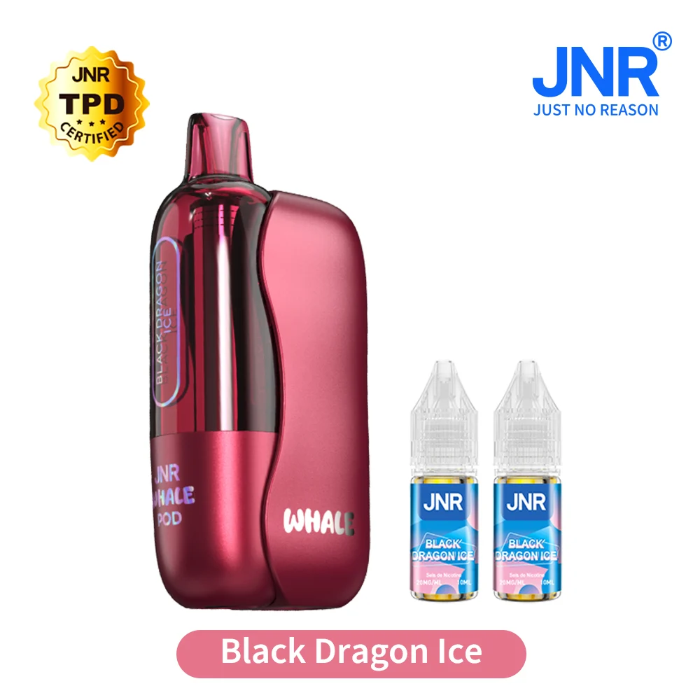 JNR Whale 38K Puffs - Kit Pod Pré-rempli et Rechargeable - JNR Vape Puff