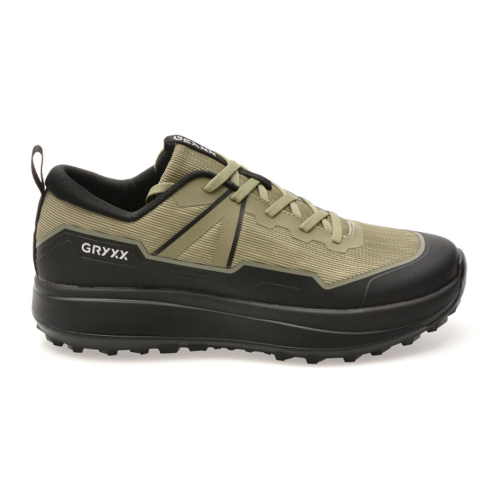 Pantofi sport GRYXX kaki, F6083, din material textil