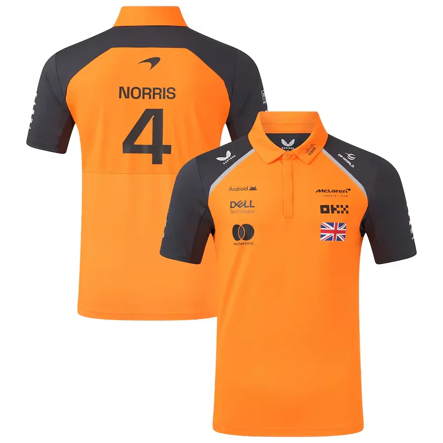 McLaren 2025 Team Lando Norris Polo Formula 1 F1  Formula One
