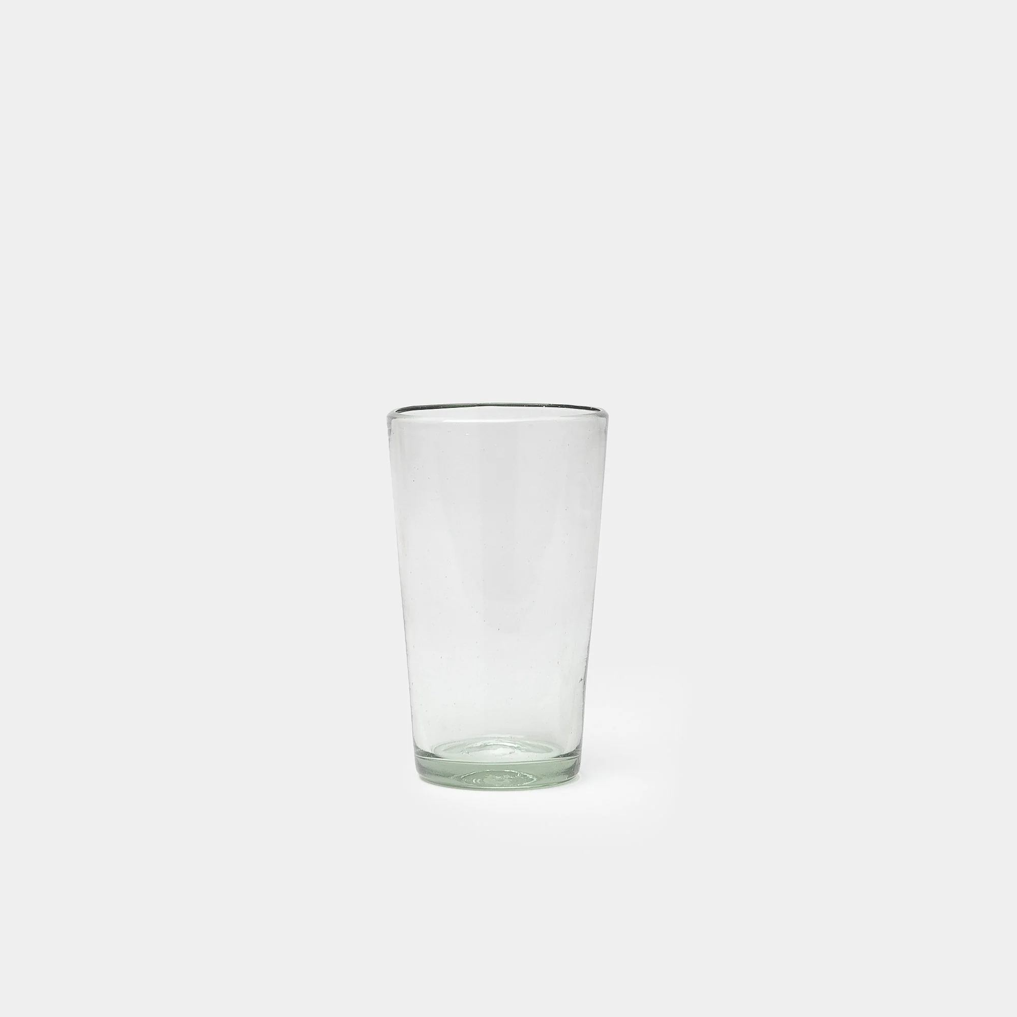 Tapered Recycled Glassware