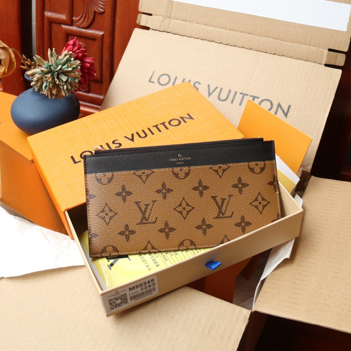 Louis Vuitton Slim Purse Size 20*11*0.5cm M80348 M80390 N60536