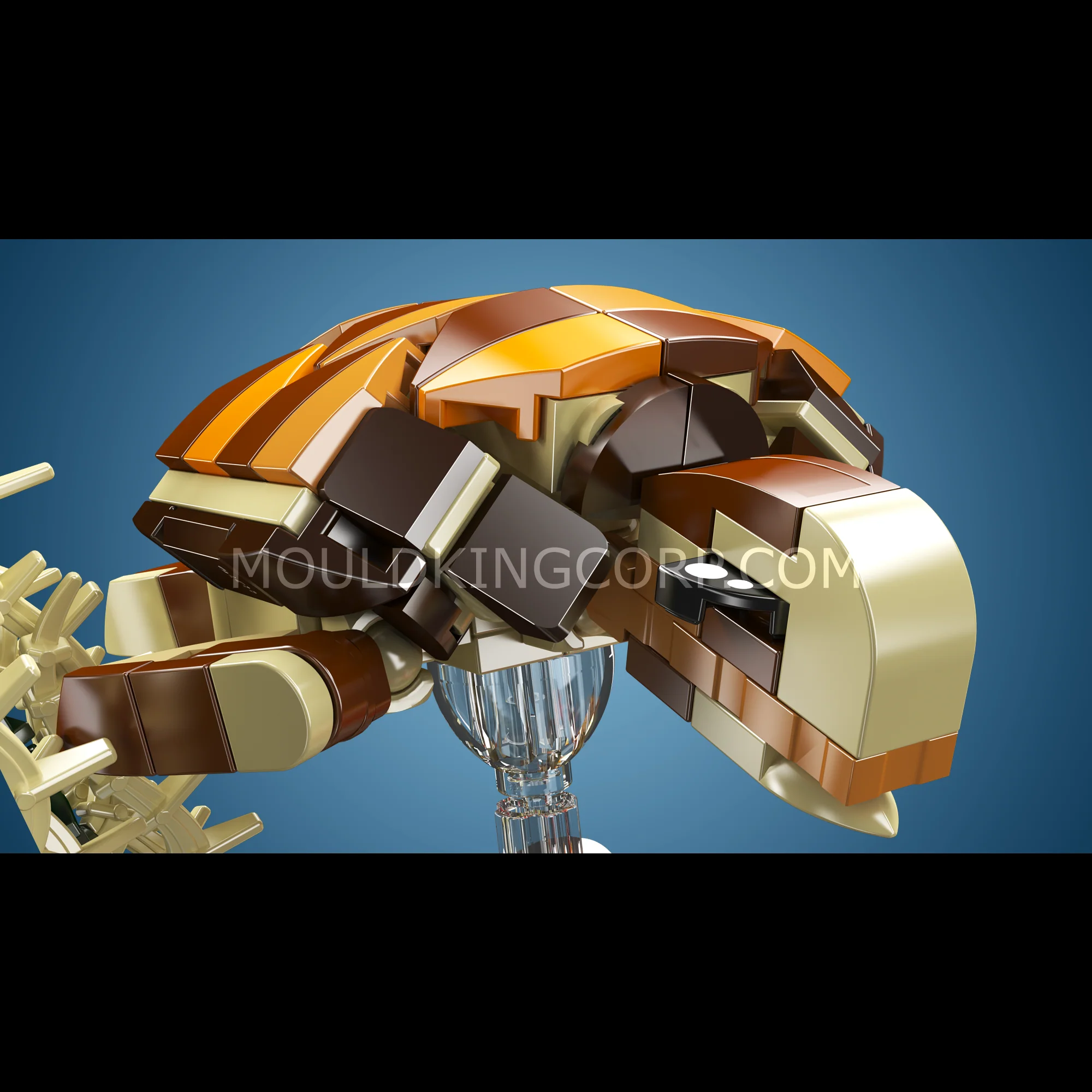 Mould King 10172 Sea Turtle & Colorful Reef Building Set | 410 Pcs