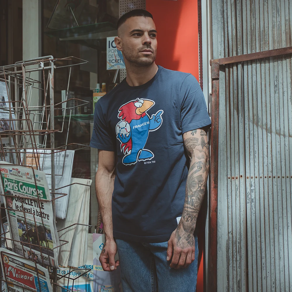 France 1998 World Cup Footix Mascot T-Shirt