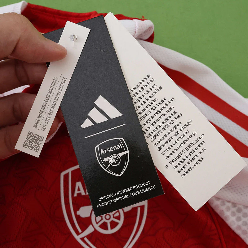 Arsenal Player Home Jersey 2025/26 Long Sleeve