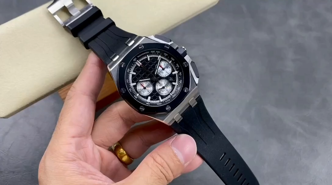 AP 26420SO.OO.A002CA.01 Royal Oak Offshore Chronograph 43MM Replica Black Dial