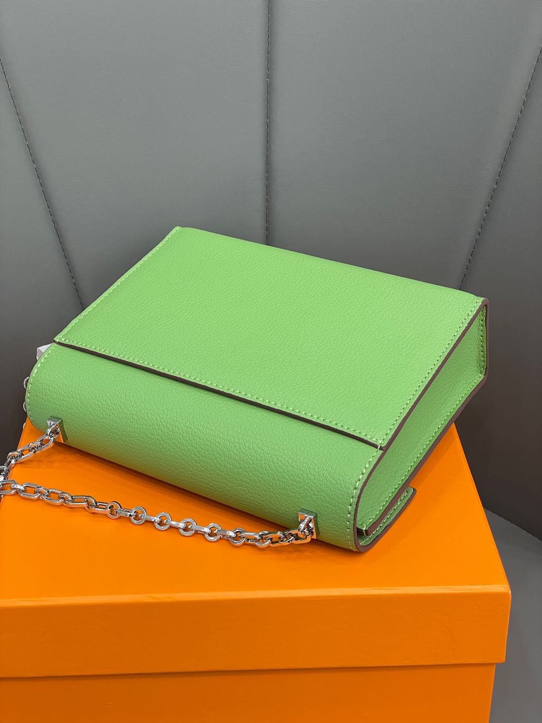 Hermes Verrou 18 Palladium Hardware