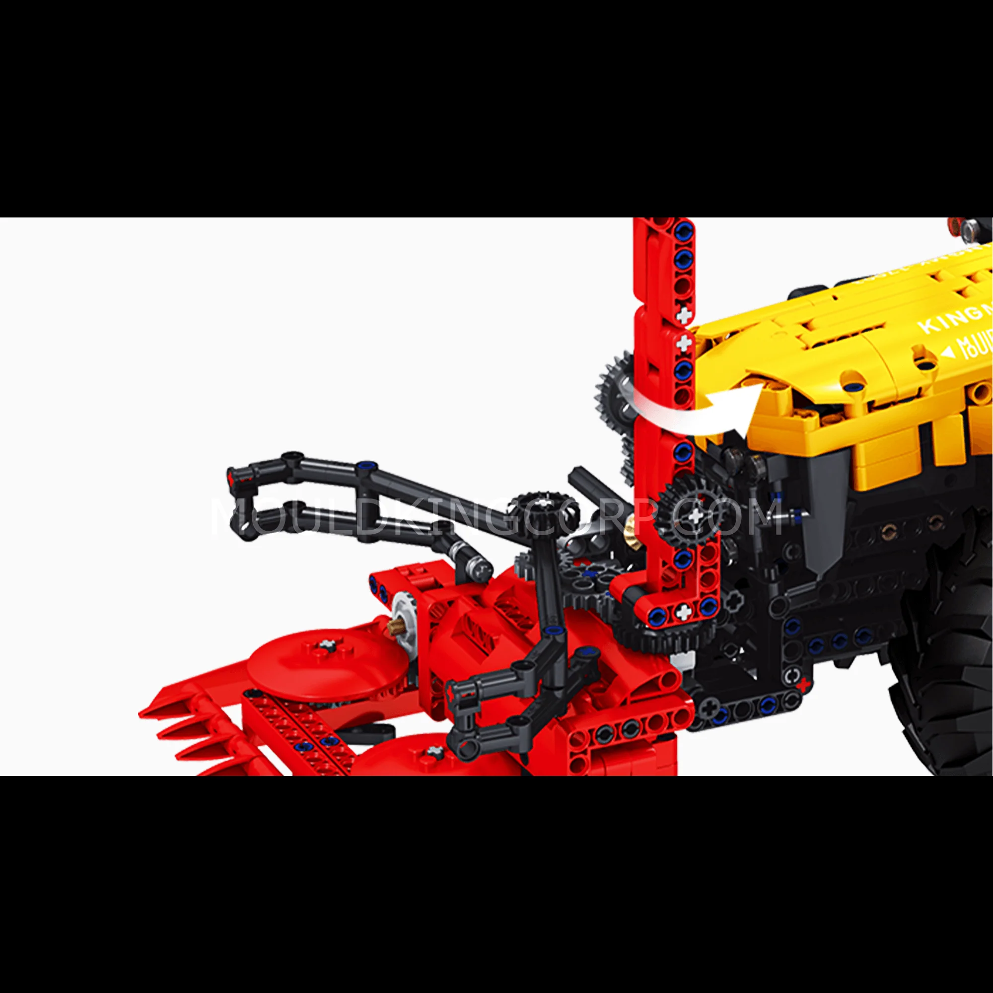 MOULD KING 17019 Farm Tractor Remote Controlled Building Set | 2,596 PCS