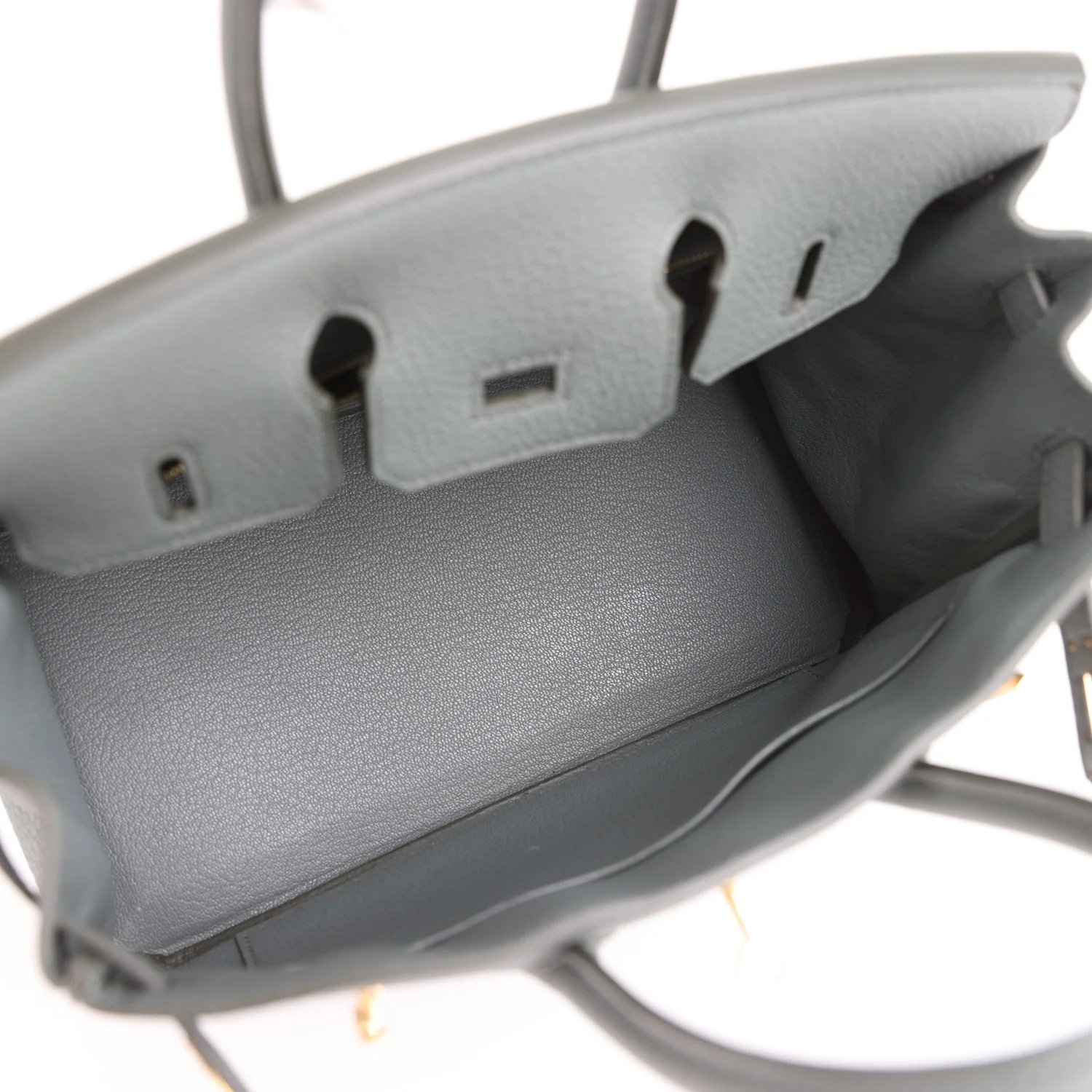 Hermes Birkin 25 Vert Amande Togo Gold Hardware