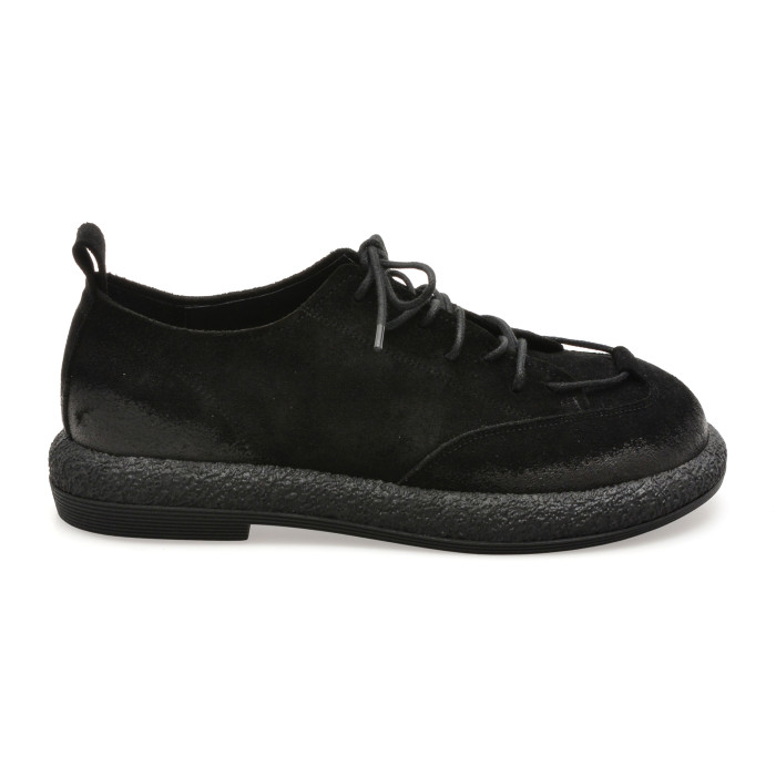 Pantofi GRYXX negri, 3642609, din piele intoarsa