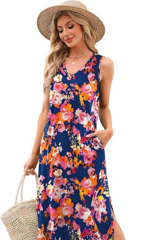 WRENLEY Summer Dresses Maxi