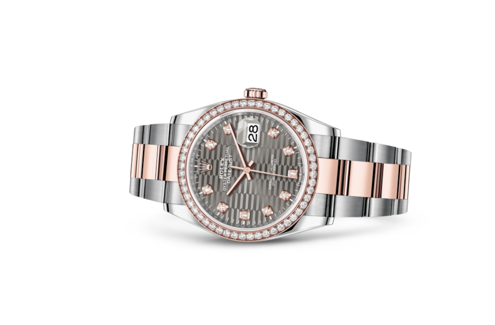 LadyRolex DATEJUST 36 Slate，126281RBR
