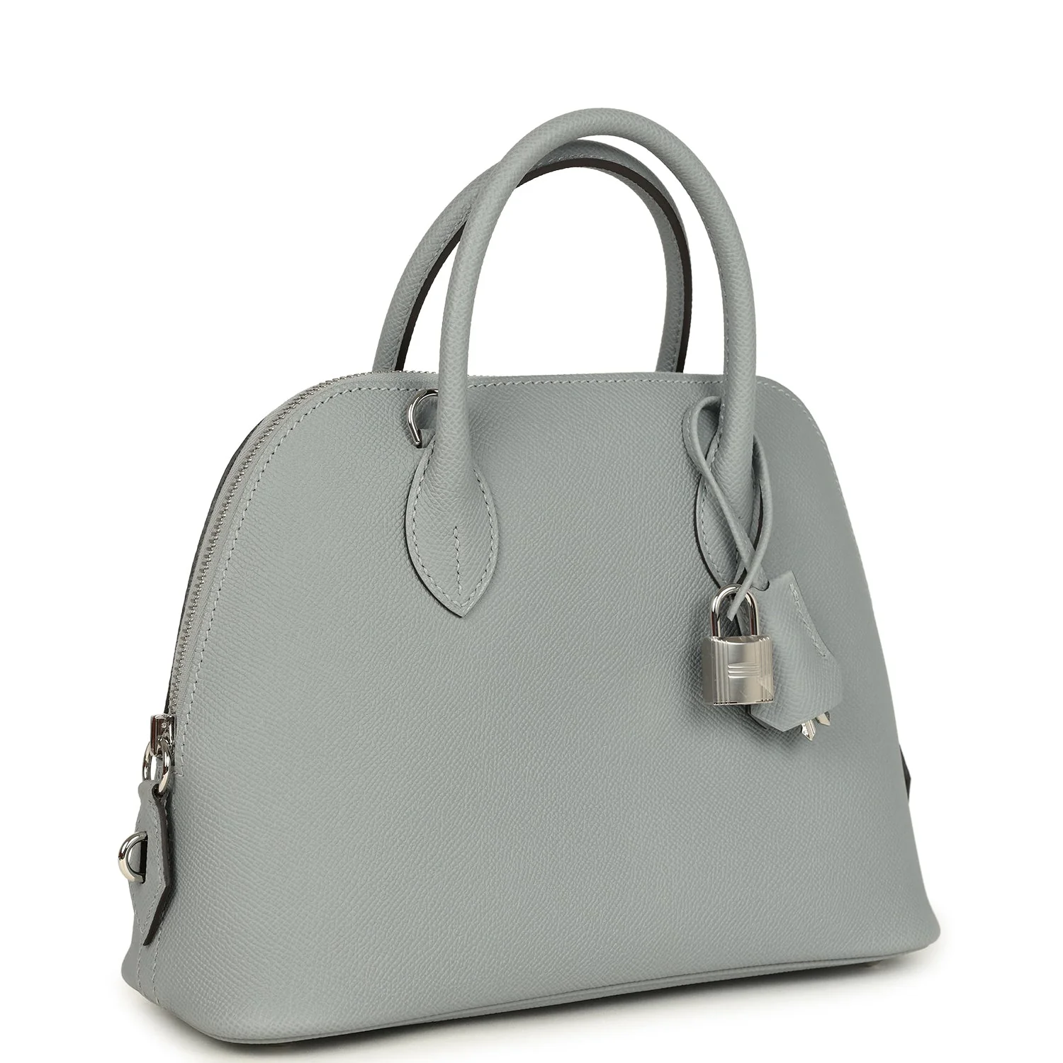Hermes 1923 Bolide 25 Gris Pantin Epsom Palladium Hardware