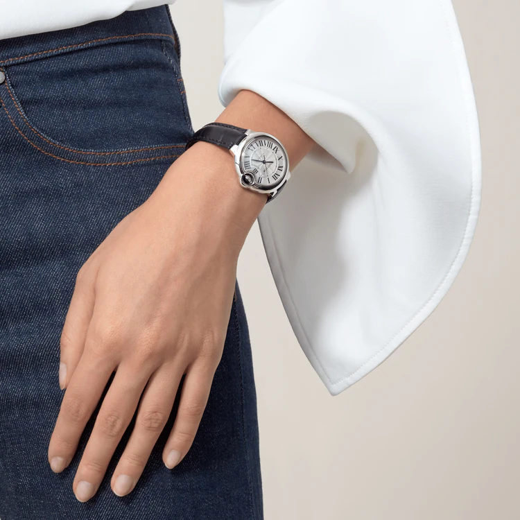 BALLON BLEU Alligator Strap 33mm