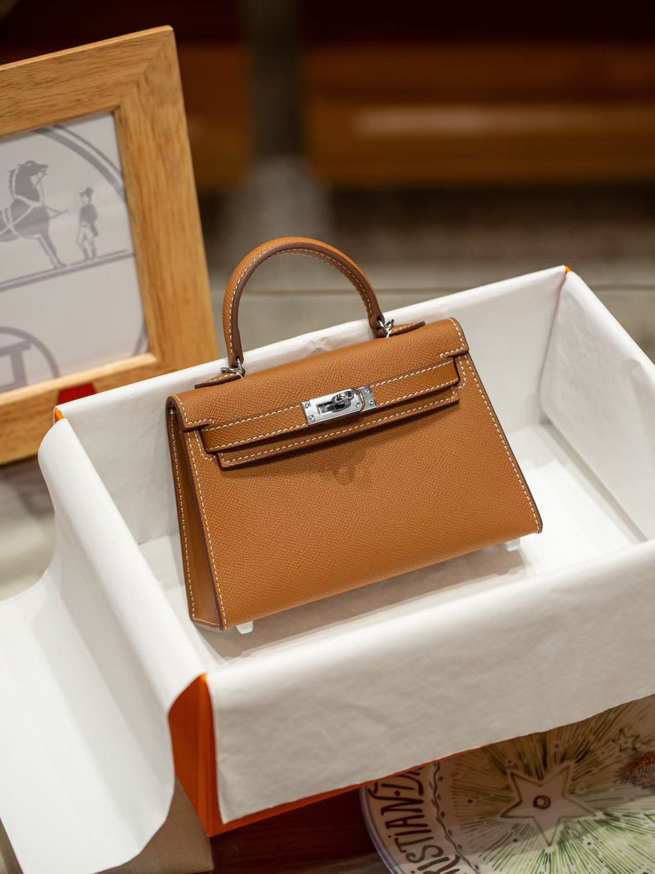 Hermes Kelly2 Mini 19 Epsom