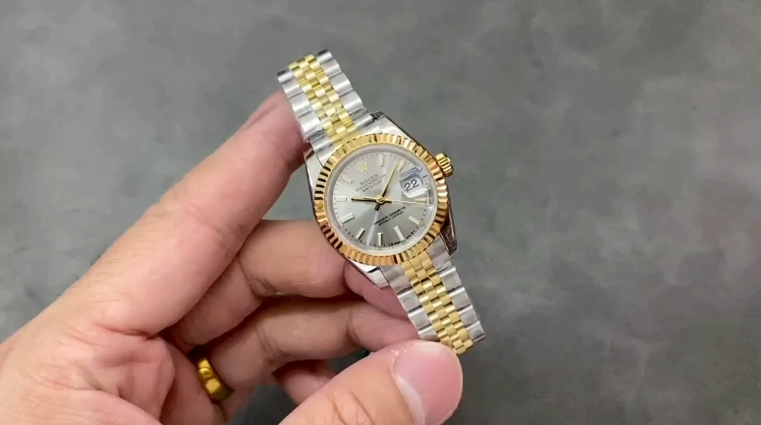 Rolex Datejust 28mm 279173 0019 Silver Index Dial Fluted Bezel 28mm Lady Replica Watch