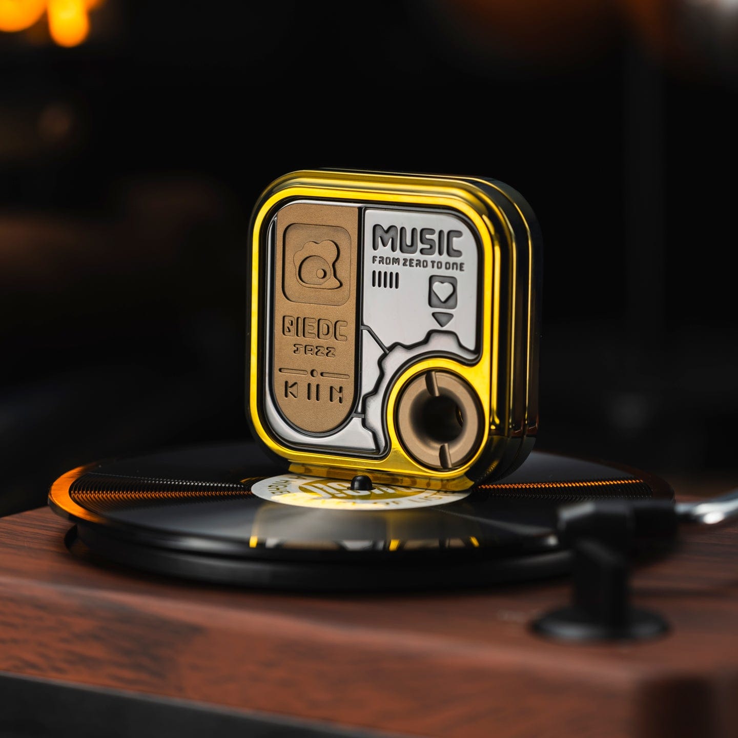 01 EDC CD Player Cube Fidget Slider