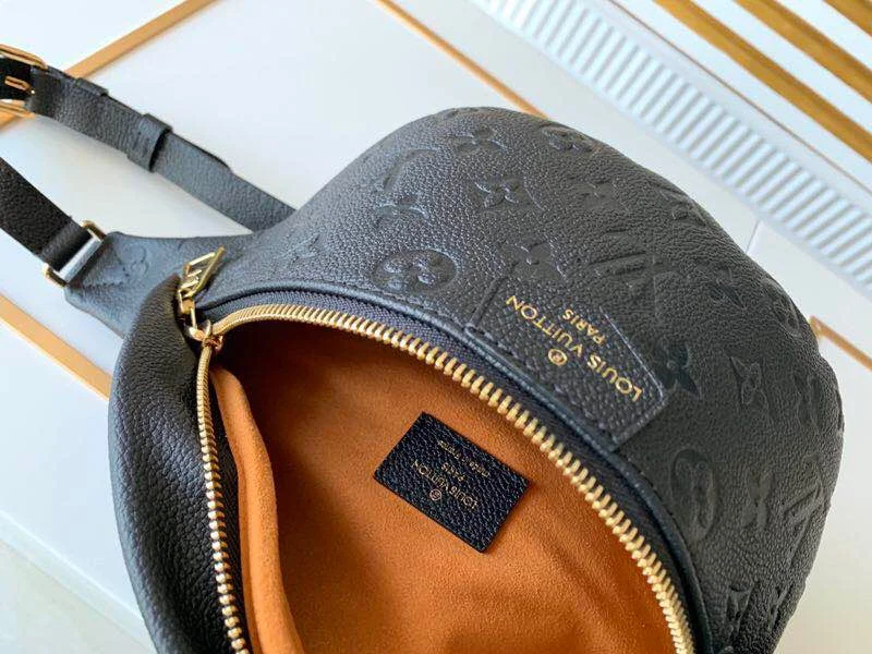 Louis Vuitton Monogram Empreinte Bumbag Black/Beige