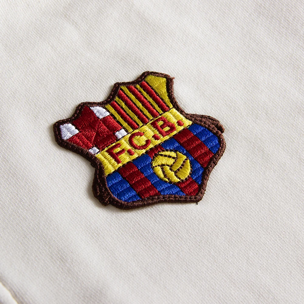 FC Barcelona 1899 Ecru Half Zip Sweater